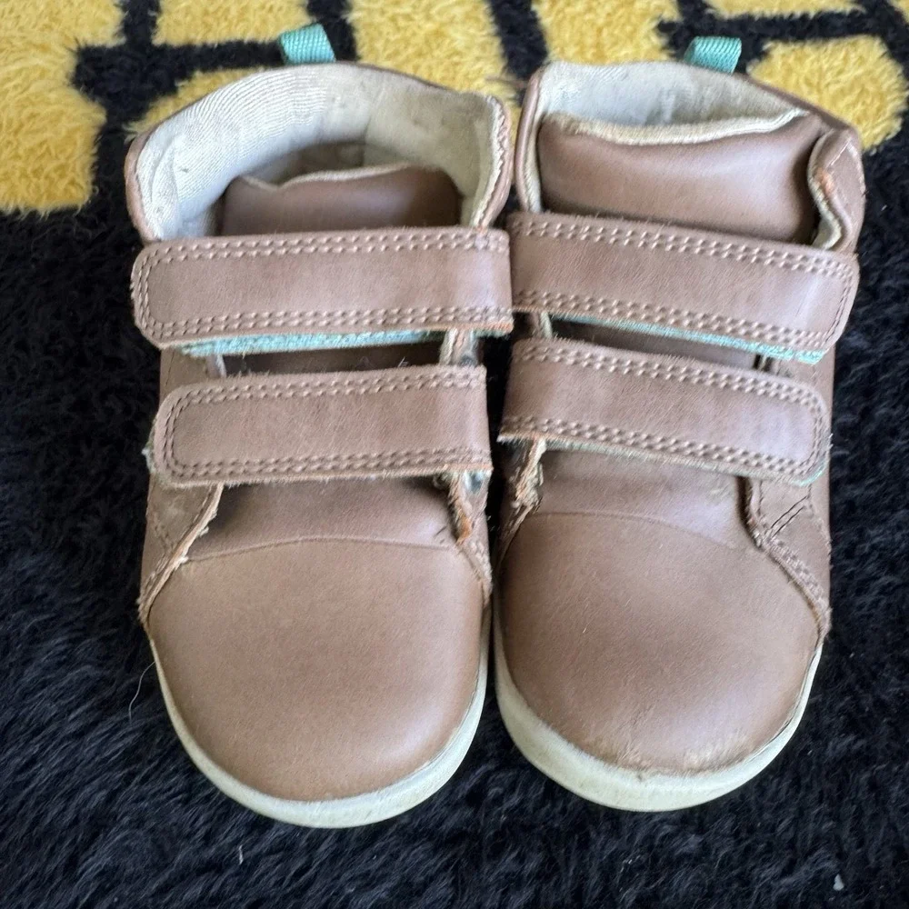 Size 7.5c - Ten Little Original Everyday Sneakers Toddler Brown